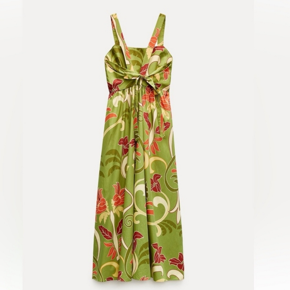 ZARA PRINTED  DRESS Size  M - Picture 6 of 15